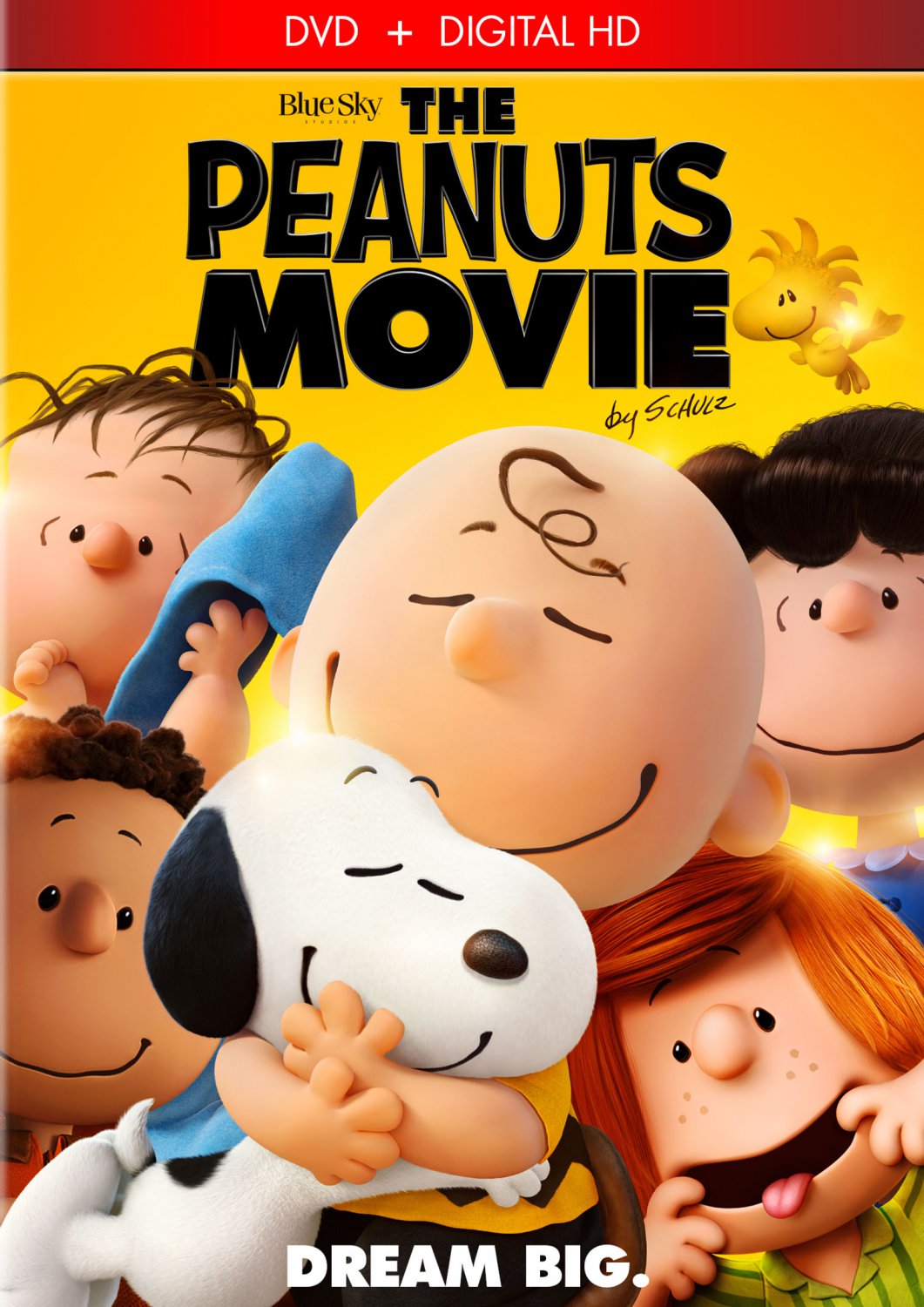 The Peanuts Movie [Includes Digital Copy] [DVD] [2015]
