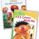 Sesame Street: Elmo's World - Food, Water and Exercise!/123 Count With Me [DVD]