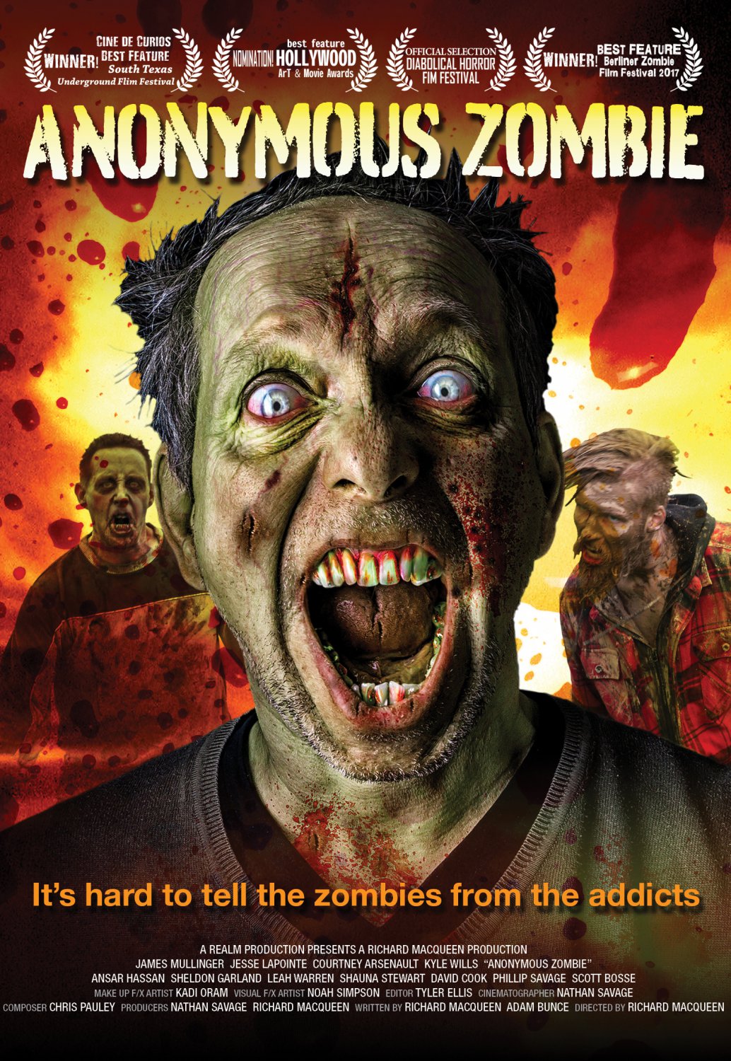 Anonymous Zombie [DVD] [2018]