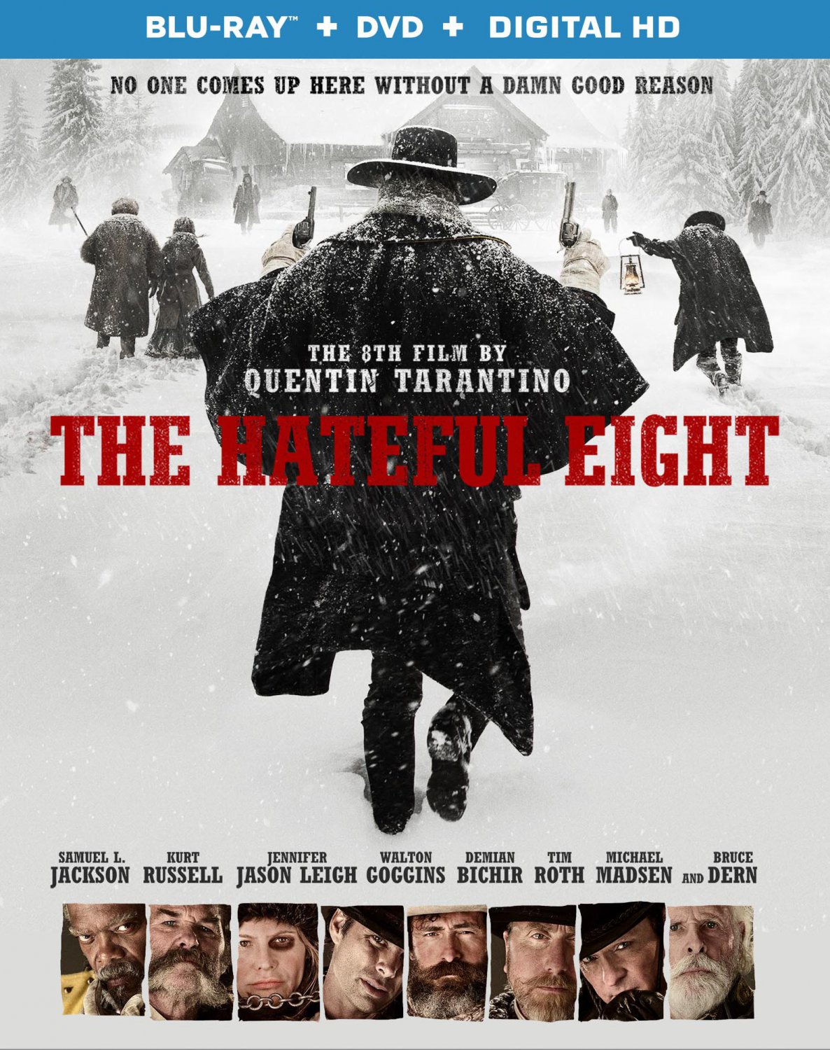 The Hateful Eight [Blu-ray/DVD] [2015]
