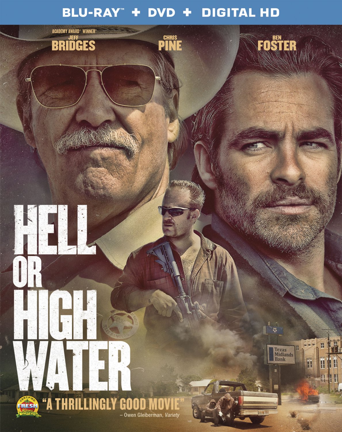 Hell or High Water [Blu-ray/DVD] [Includes Digital Copy] [2 Discs] [2016]