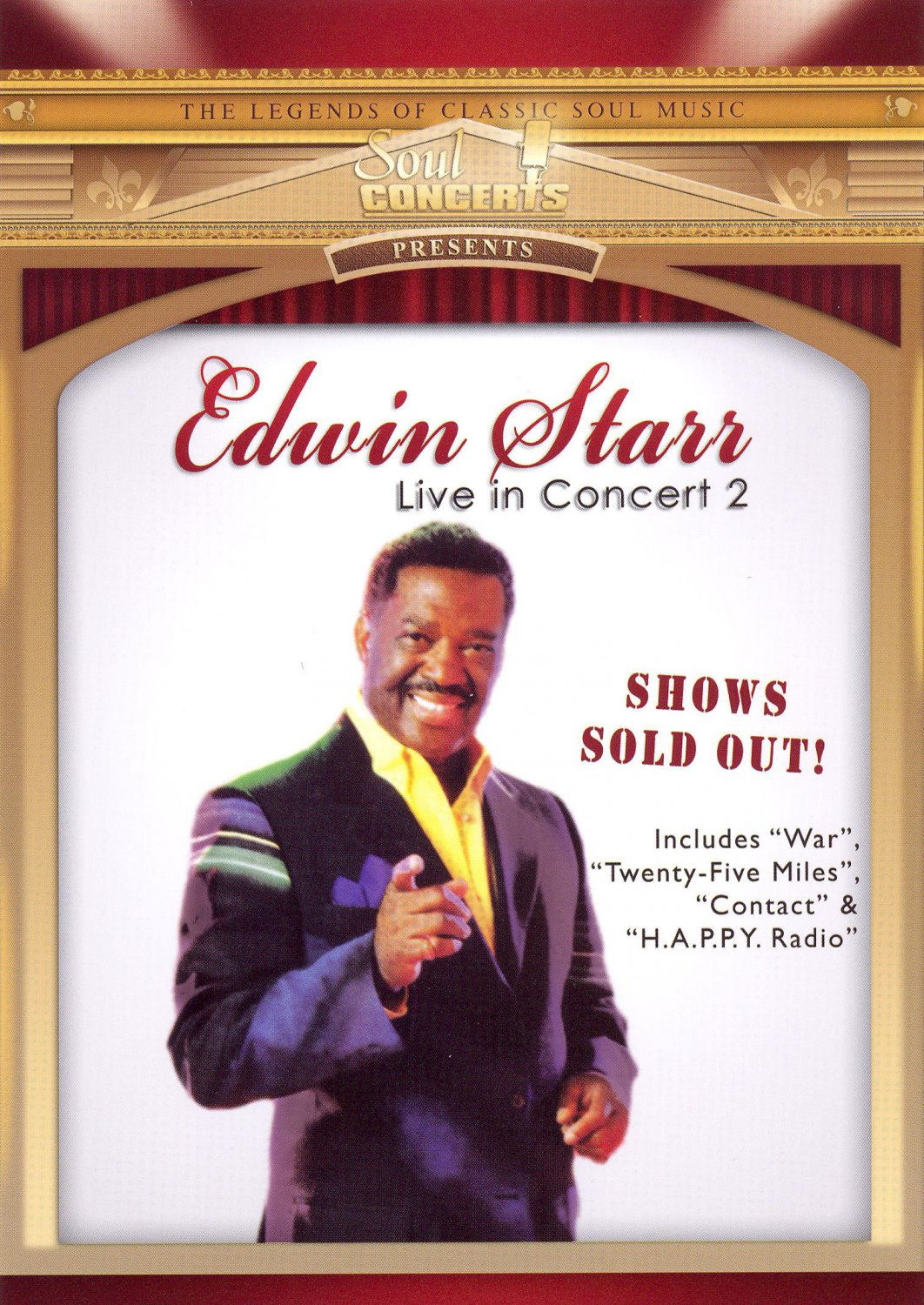 Edwin Starr: Live [DVD]