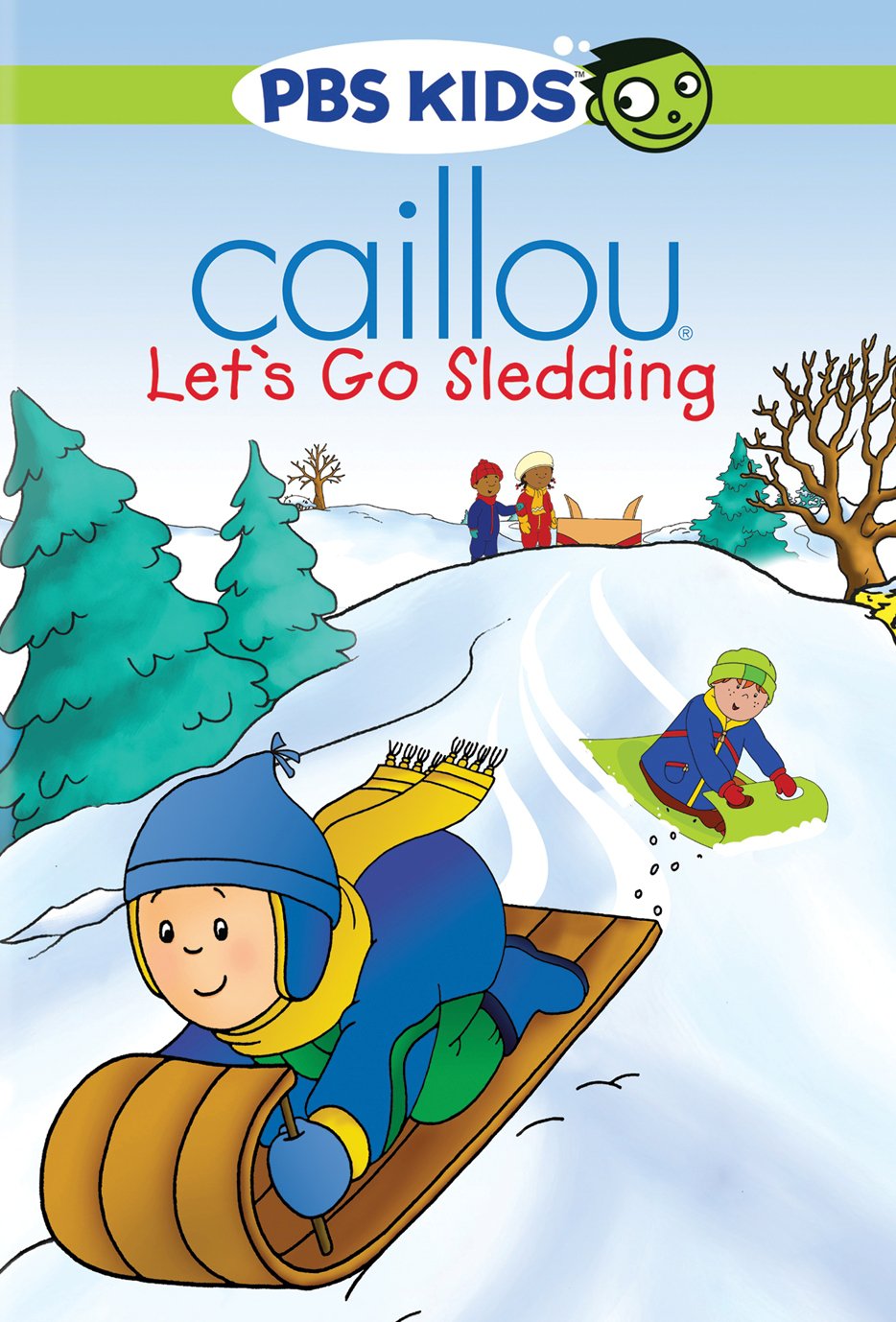 Caillou: Let's Go Sledding [DVD]