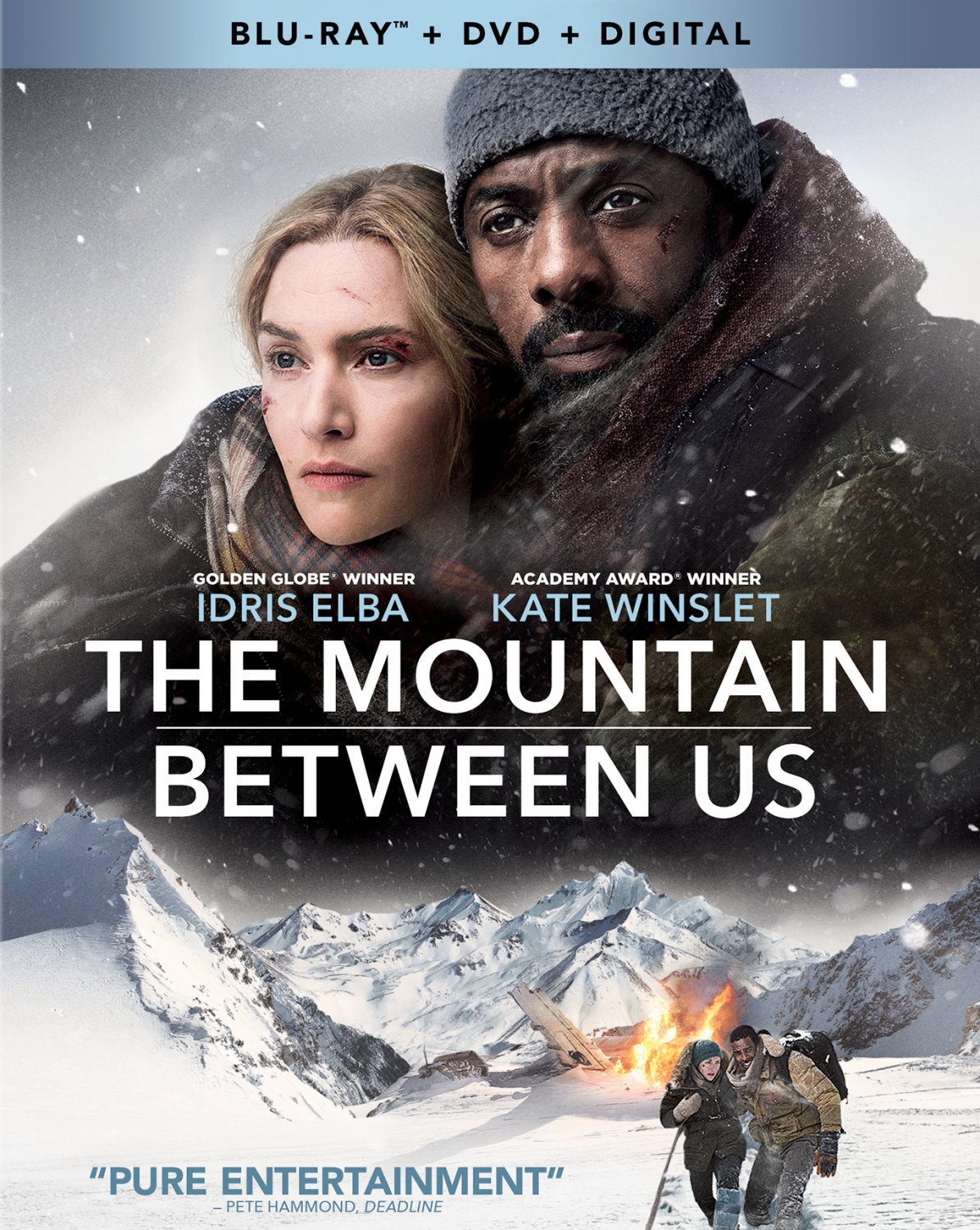 The Mountain Between Us [Blu-ray/DVD] [2 Discs] [2017]
