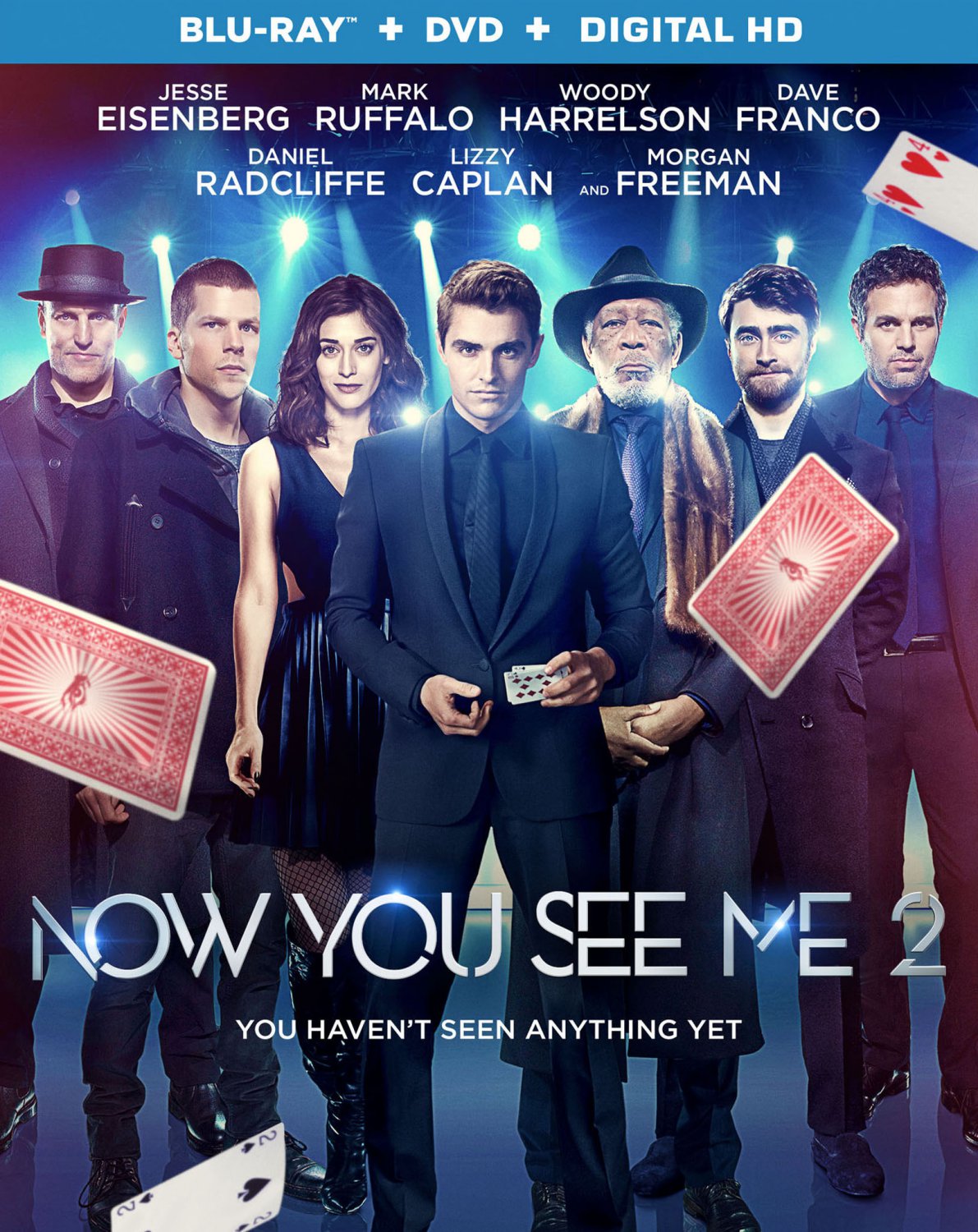 Now You See Me 2 [Includes Digital Copy] [Blu-ray/DVD] [2016]