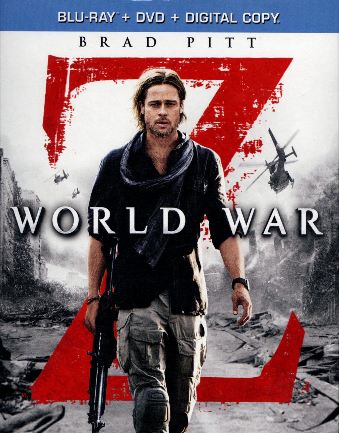 World War Z [Unrated] [2 Discs] [Includes Digital Copy] [Blu-ray/DVD] [2013]