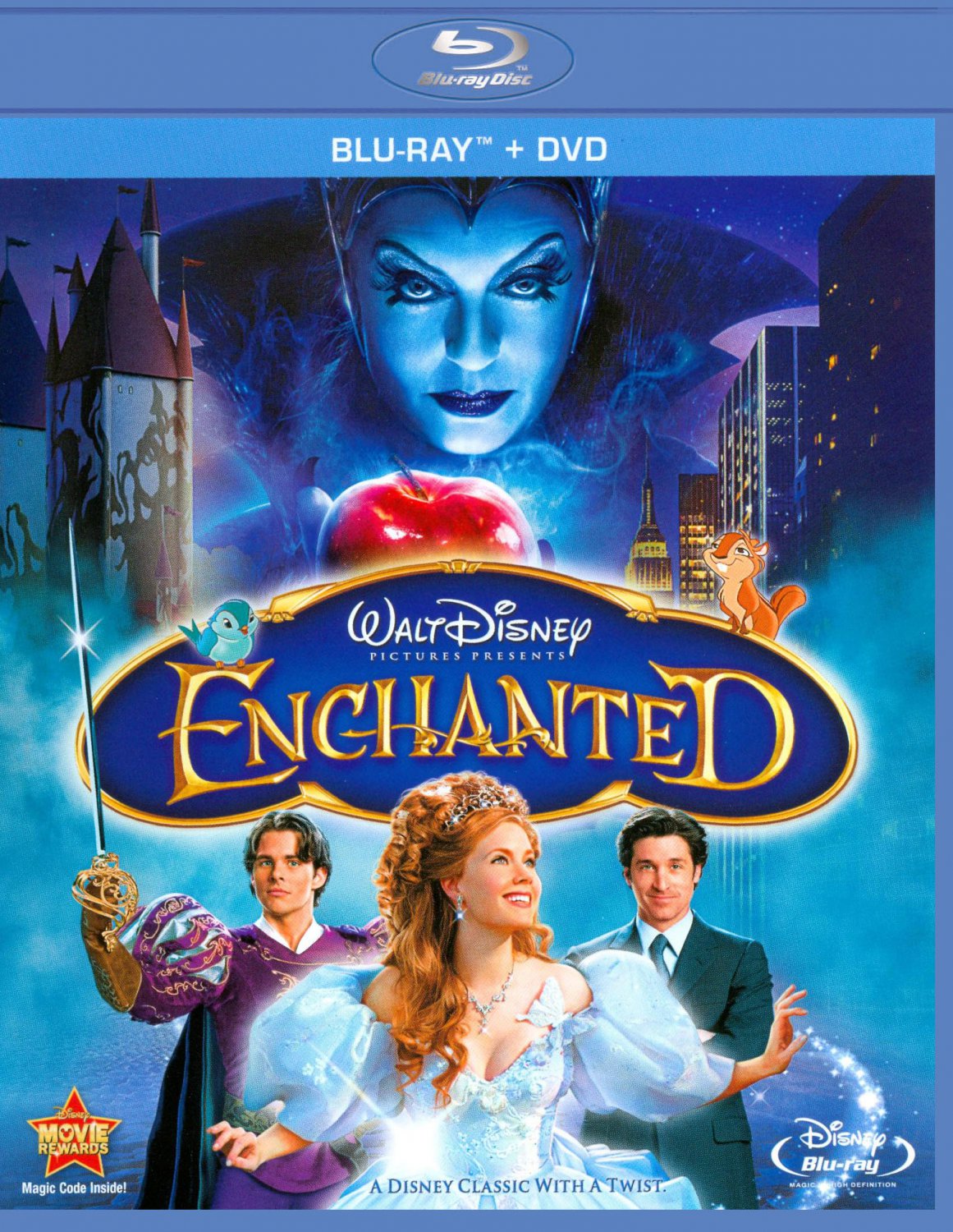 Enchanted [WS] [2 Discs] [Blu-ray/DVD] [2007]
