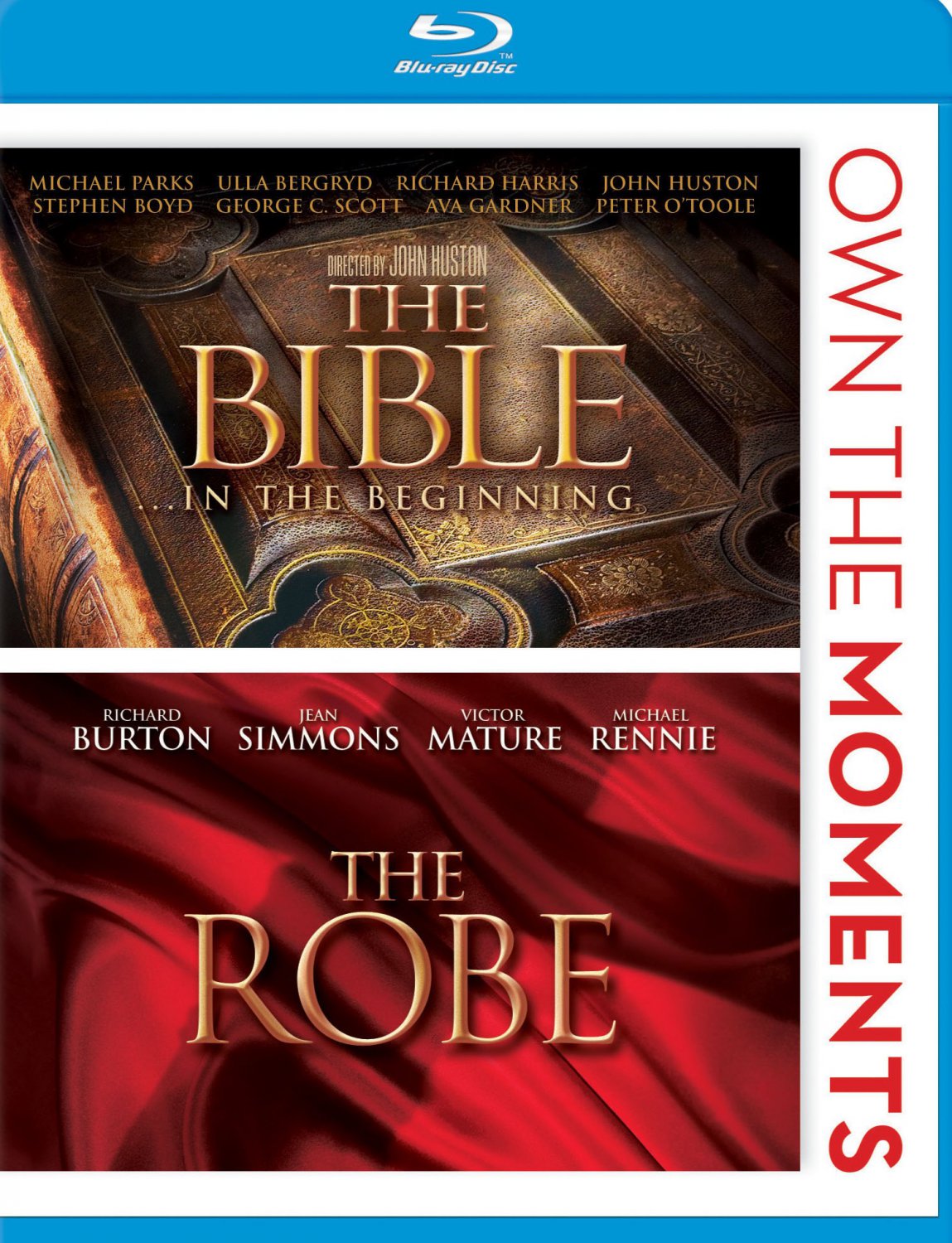 The Bible: In the Beginning/The Robe [2 Discs] [Blu-ray]