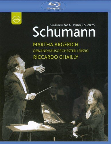 Martha Argerich: Schumann - Symphony No. 4/Piano Concerto [Blu-ray] [2006]