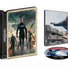 Captain America: The Winter Soldier [SteelBook] [4K Ultra HD Blu-ray/Blu-ray]  [2014]