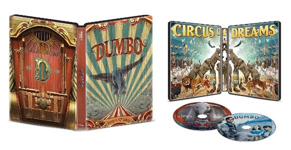 Dumbo [SteelBook] [Includes Digital Copy] [4K Ultra HD Blu-ray/Blu-ray]  [2019]