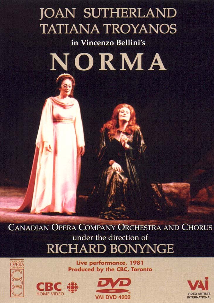 Bellini: Norma [DVD] [1981]