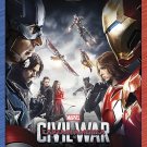 Captain America: Civil War [3D] [Includes Digital Copy] [Blu-ray] [Blu-ray/Blu-ray 3D] [2016]