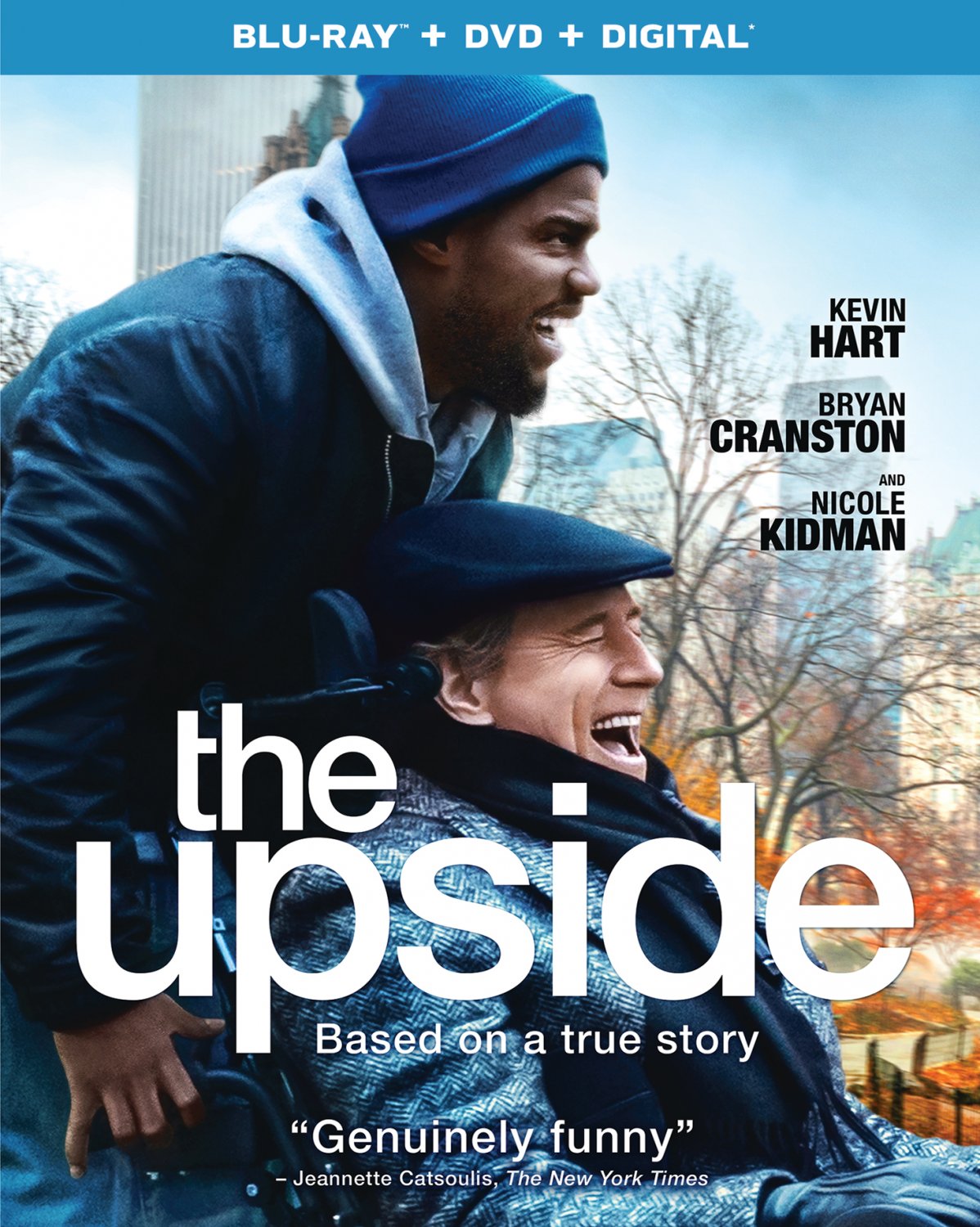The Upside [Includes Digital Copy] [Blu-ray/DVD] [2019]