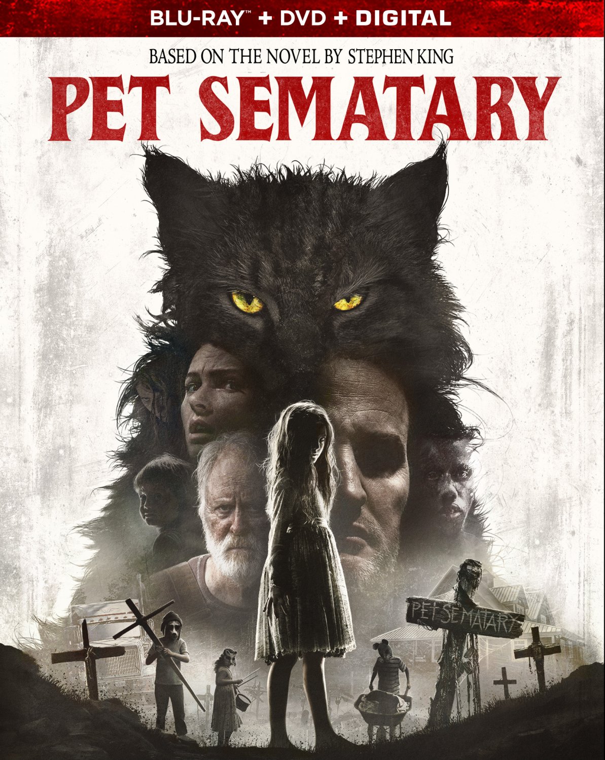 Pet Sematary [Includes Digital Copy] [Blu-ray/DVD] [2019]