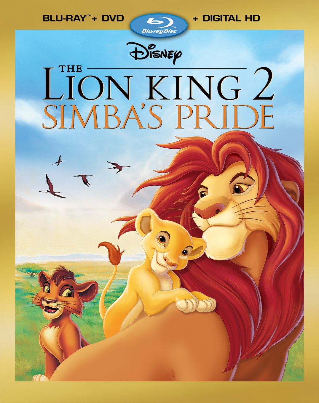The Lion King II: Simba's Pride [Includes Digital Copy] [Blu-ray/DVD] [1998]