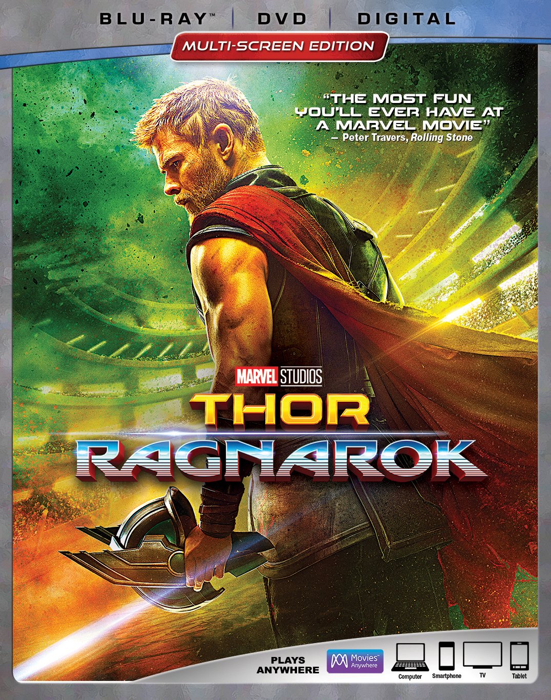 Thor: Ragnarok [Includes Digital Copy] [Blu-ray/DVD] [2017]