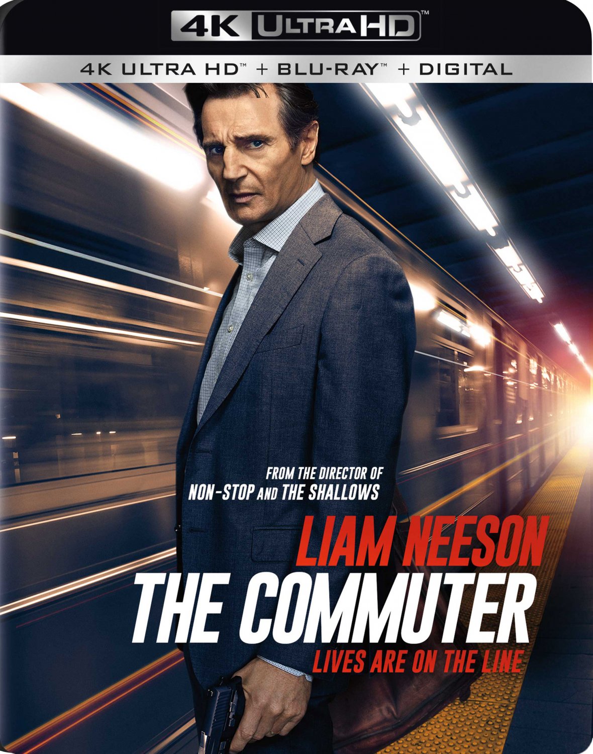 The Commuter [Includes Digital Copy] [4K Ultra HD Blu-ray/Blu-ray] [2018]