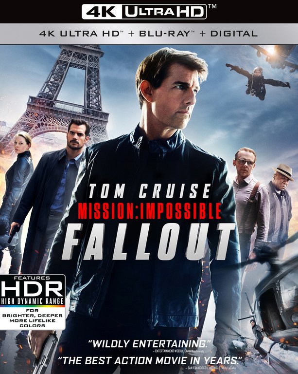 Mission: Impossible - Fallout [Includes Digital Copy] [4K Ultra HD Blu-rayBlu-ray] [4K Ultra HD Blu-