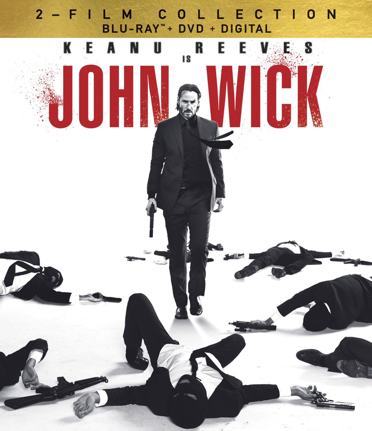 John Wick 1 & 2 Double Feature [Includes Digital Copy] [Blu-ray/DVD]
