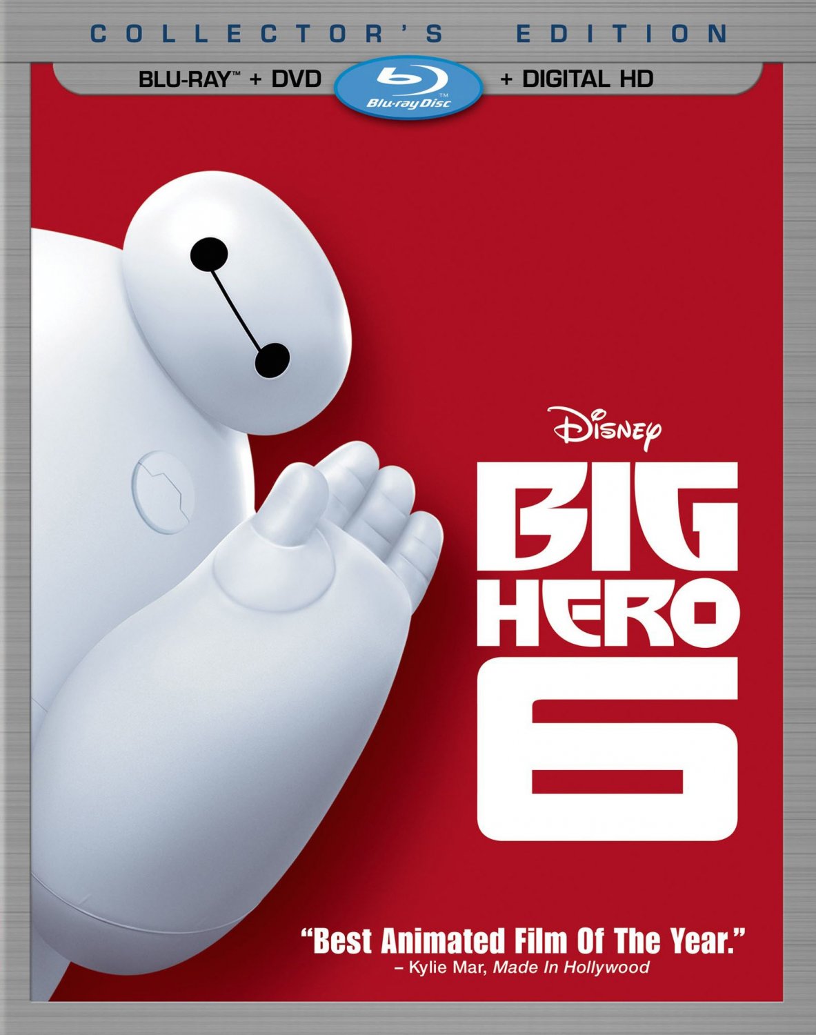 Big Hero 6 [2 Discs] [Includes Digital Copy] [Blu-ray/DVD] [2014]