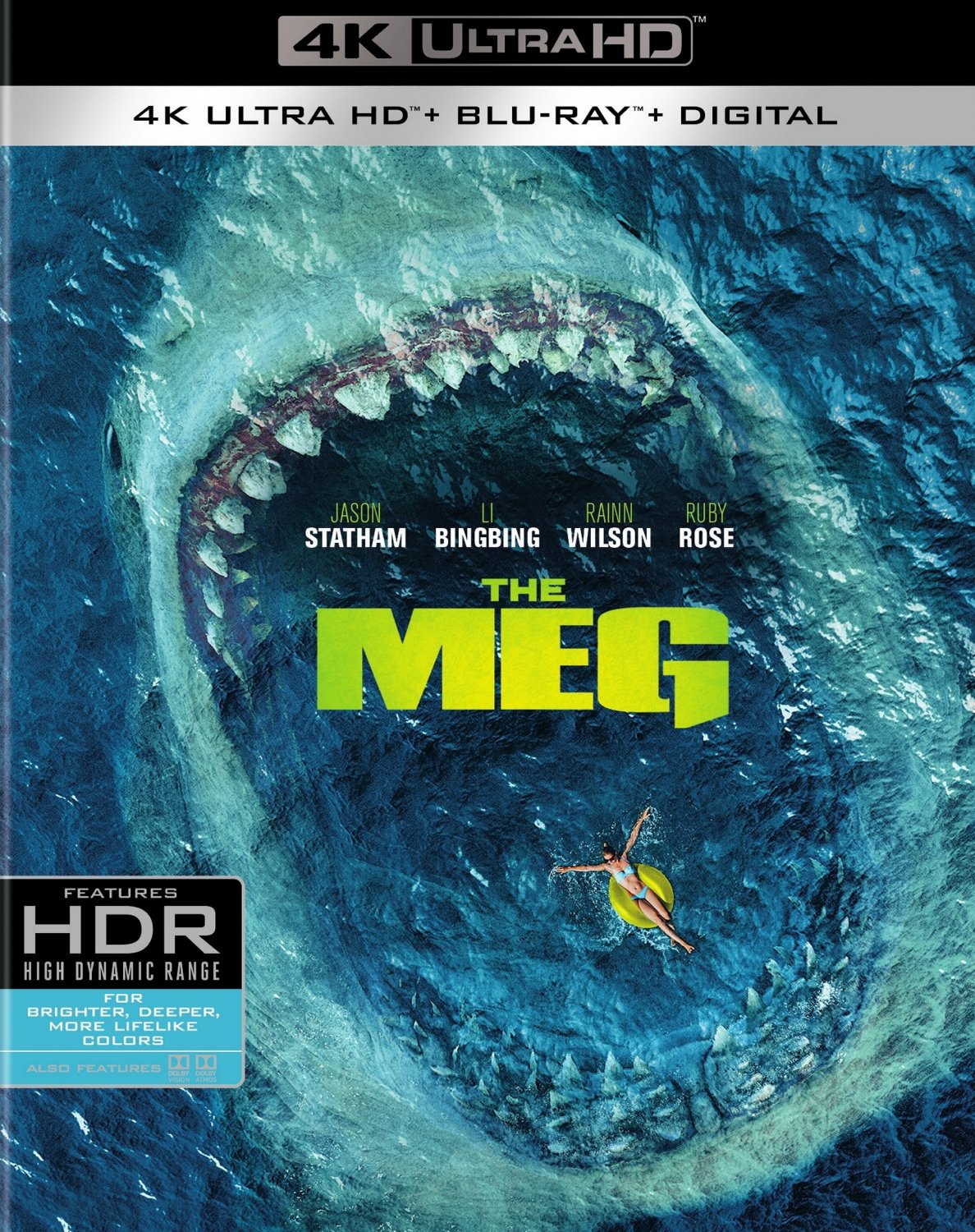 The Meg [4K Ultra HD Blu-ray/Blu-ray] [2018]
