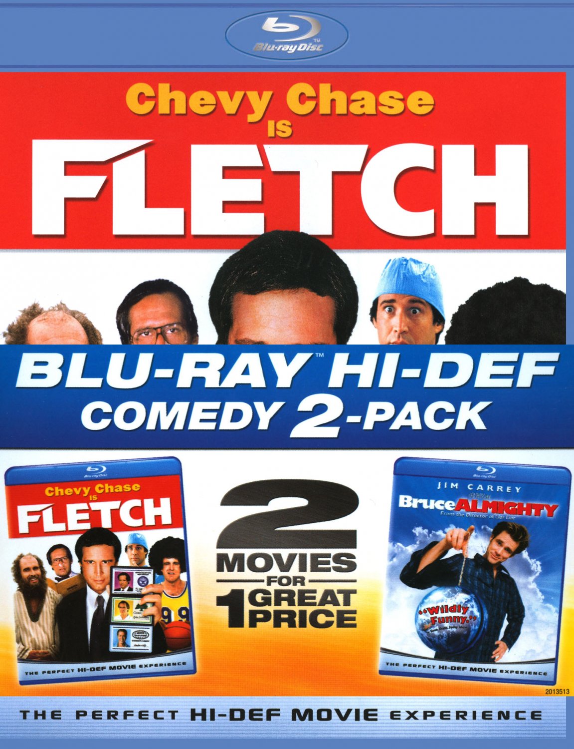 Fletch/Bruce Almighty [2 Discs] [Blu-ray]