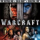 Warcraft [Includes Digital Copy] [4K Ultra HD Blu-ray/Blu-ray] [2016]