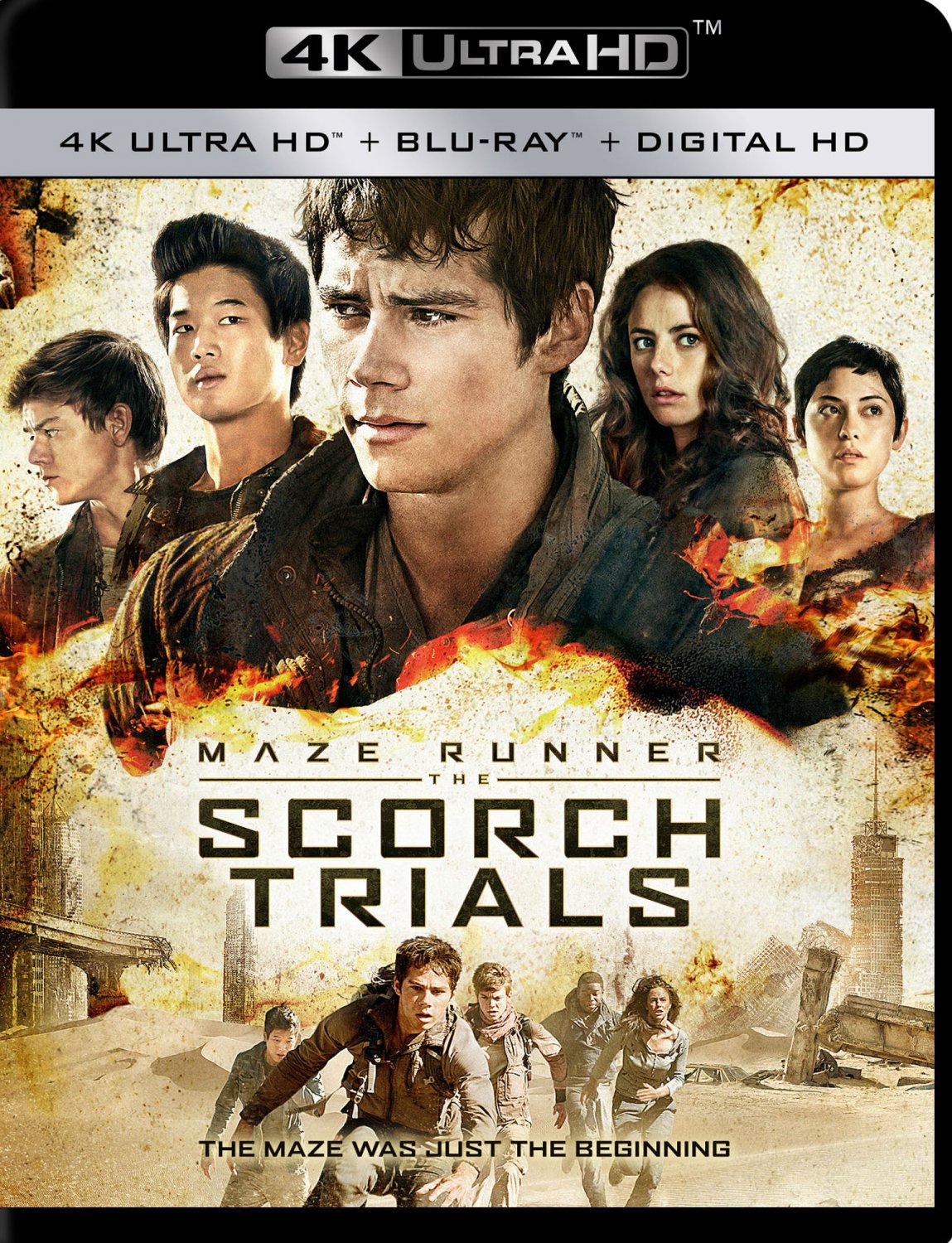 The Maze Runner: The Scorch Trials [4K Ultra HD Blu-ray/Blu-ray] [Includes Digital Copy] [2015]