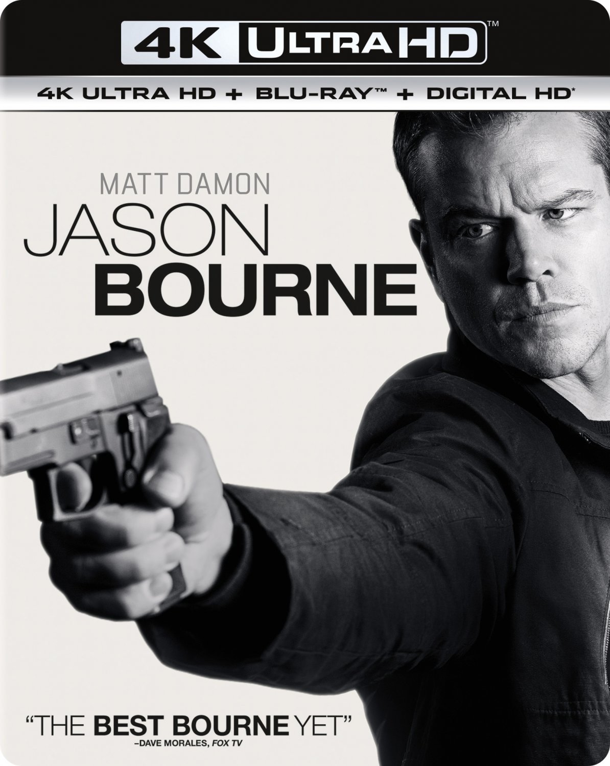 Jason Bourne [Includes Digital Copy] [4K Ultra HD Blu-ray/Blu-ray] [2016]