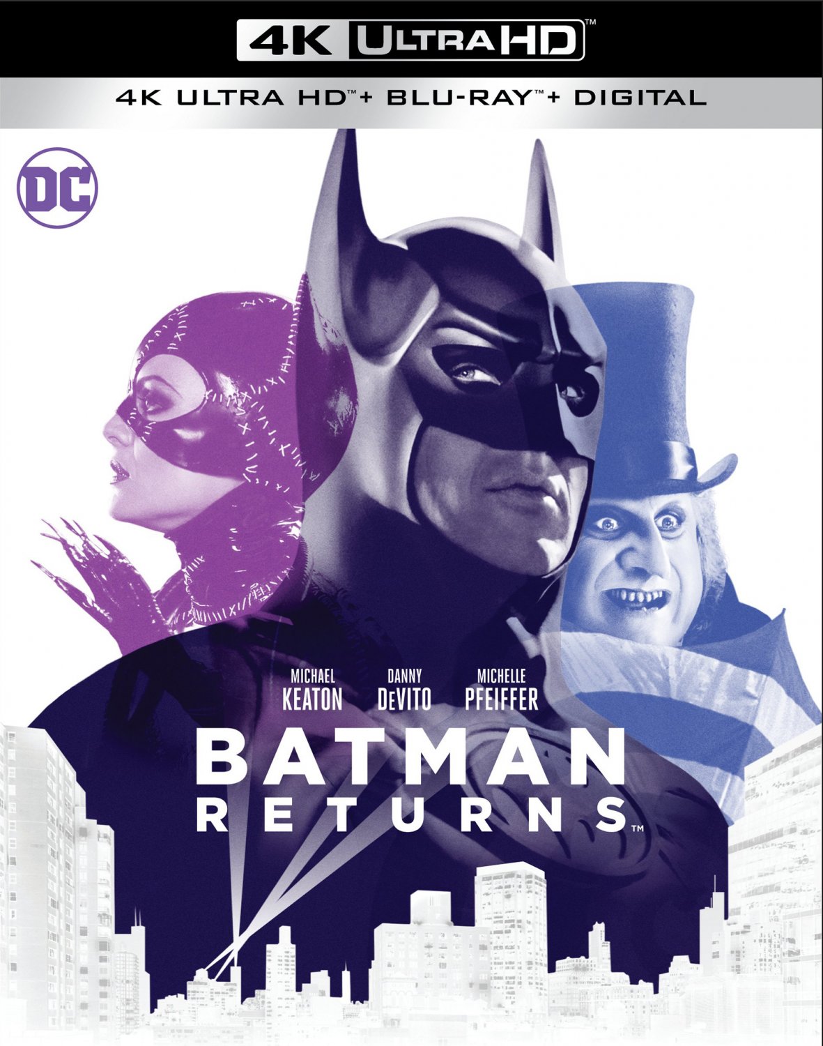 Batman Returns [Includes Digital Copy] [4K Ultra HD Blu-ray/Blu-ray] [1992]