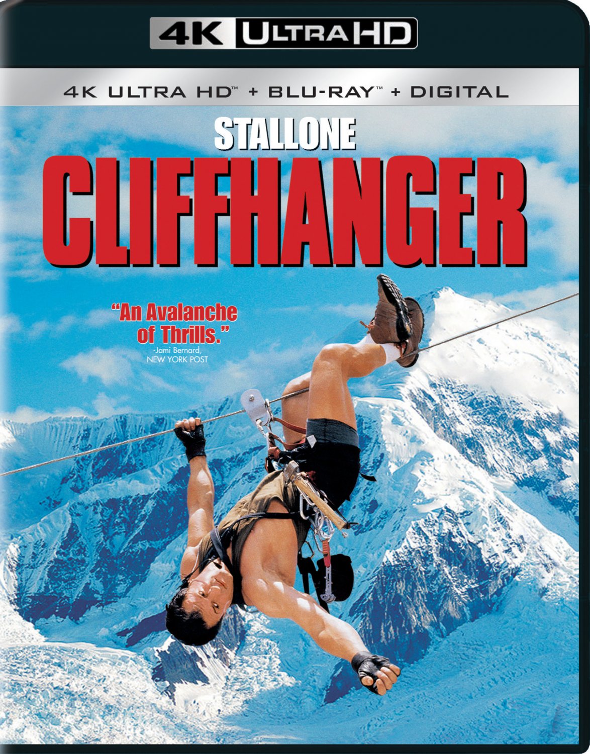 Cliffhanger [Includes Digital Copy] [4K Ultra HD Blu-ray/Blu-ray] [1993]