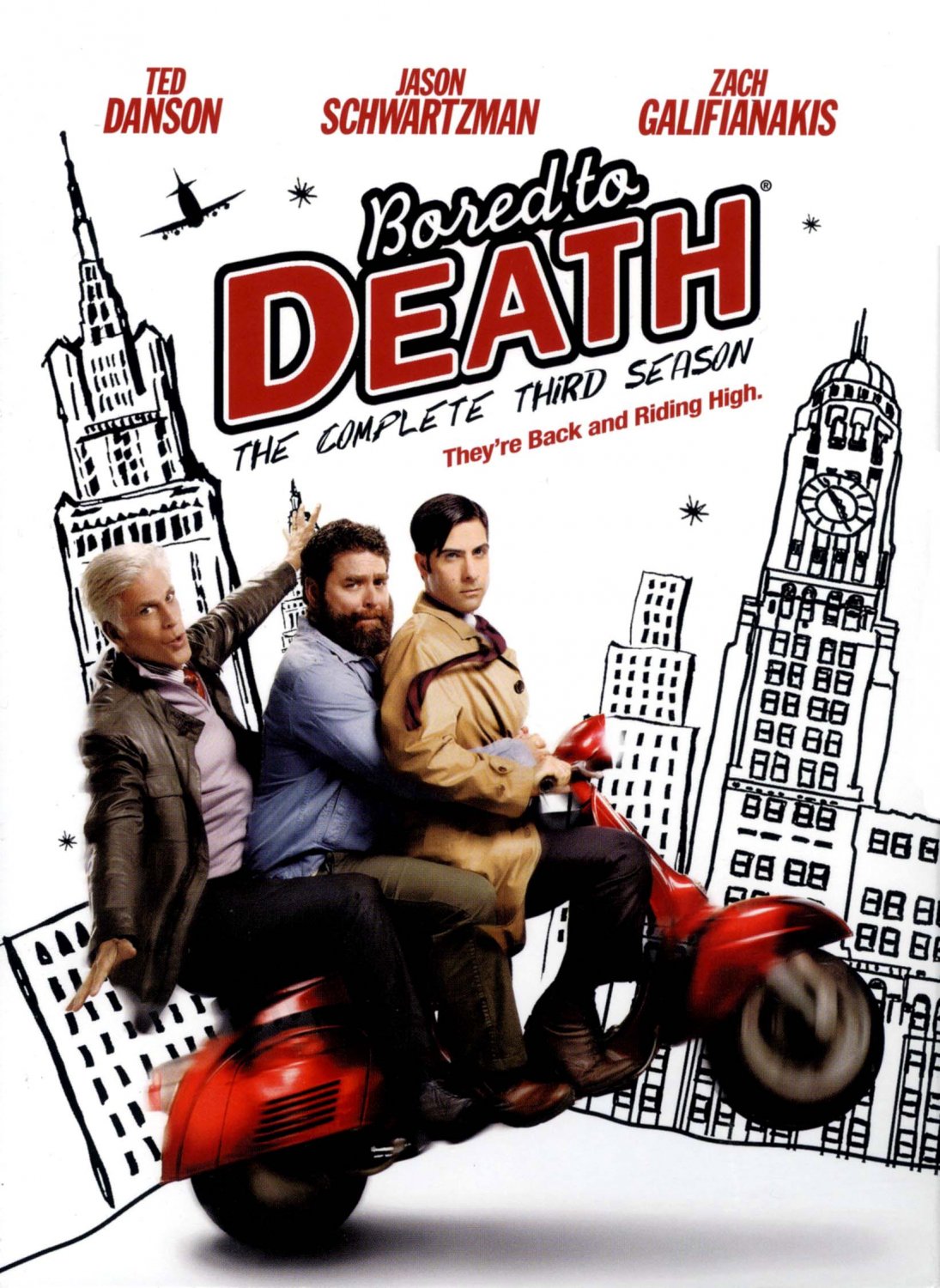 Bored to Death: The Complete Third Season [2 Discs] [DVD]