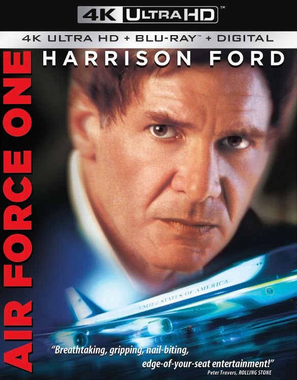 Air Force One [Includes Digital Copy] [4K Ultra HD Blu-ray/Blu-ray] [1997]