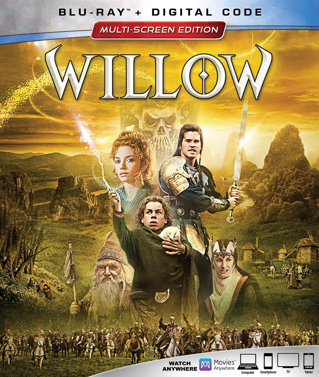 Willow [30th Anniversary] [Includes Digital Copy] [Blu-ray] [1988]