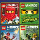 LEGO Ninjago: and Hero Factory Collection [4 Discs] [DVD]