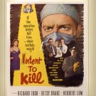 Intent to Kill [DVD] [1958]