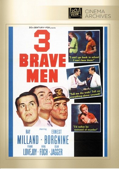 Three Brave Men [DVD] [1957]