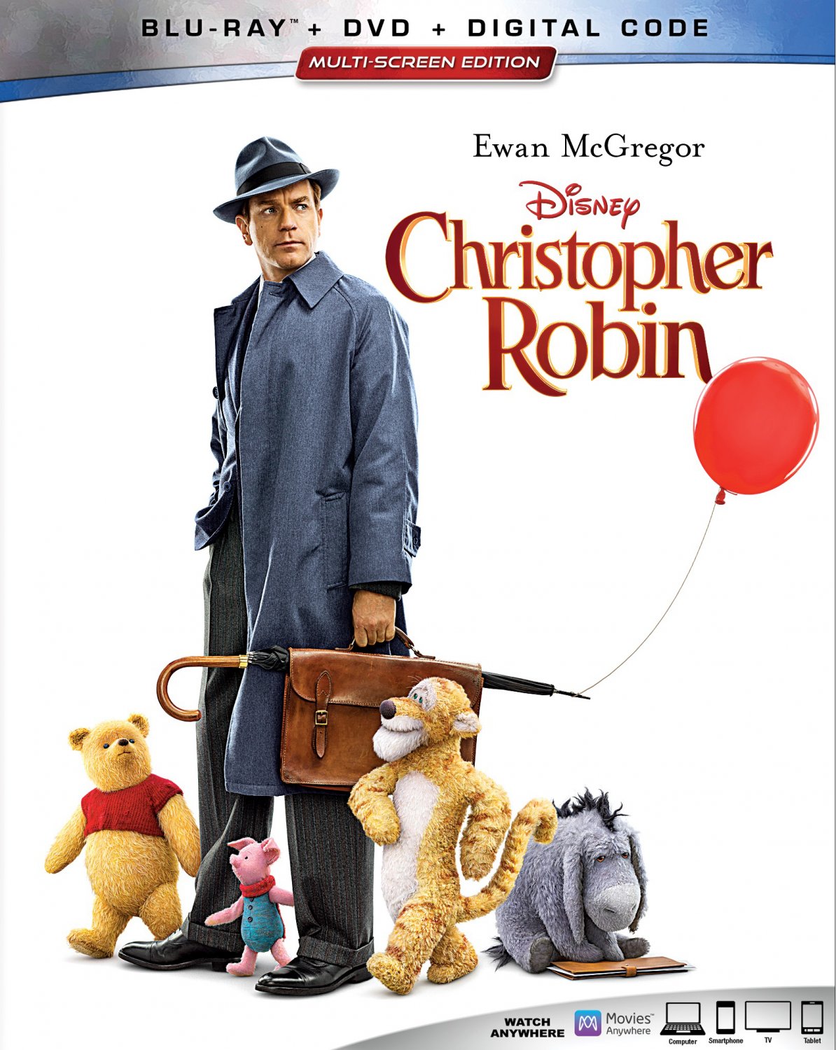 Christopher Robin [Includes Digital Copy] [Blu-ray/DVD] [2018]