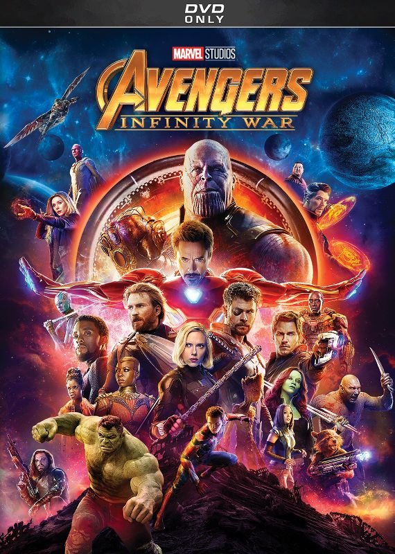 Avengers: Infinity War [DVD] [2018]