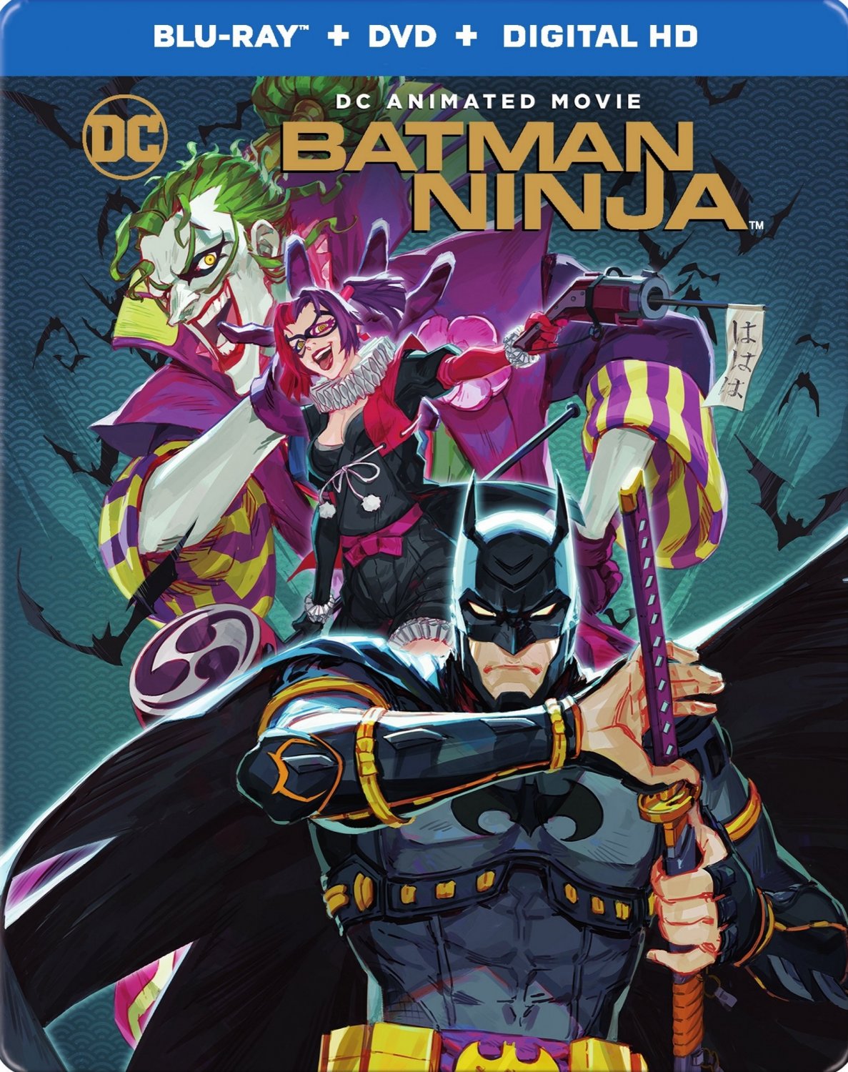 Batman Ninja [SteelBook] [Includes Digital Copy] [Blu-ray/DVD] [2018]