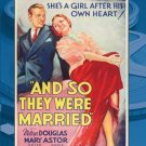 And So They Were Married [DVD] [1936]