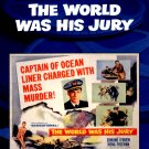 The World Was His Jury [DVD] [1958]