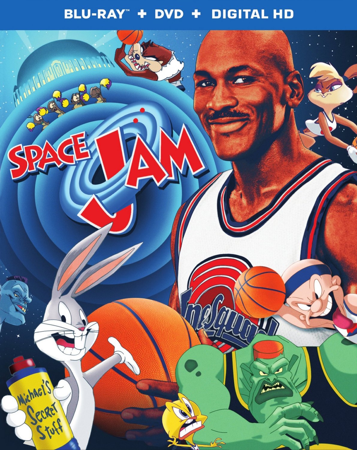 Space Jam [20th Anniversary Edition] [Blu-ray/DVD] [SteelBook] [2 Discs] [1996]