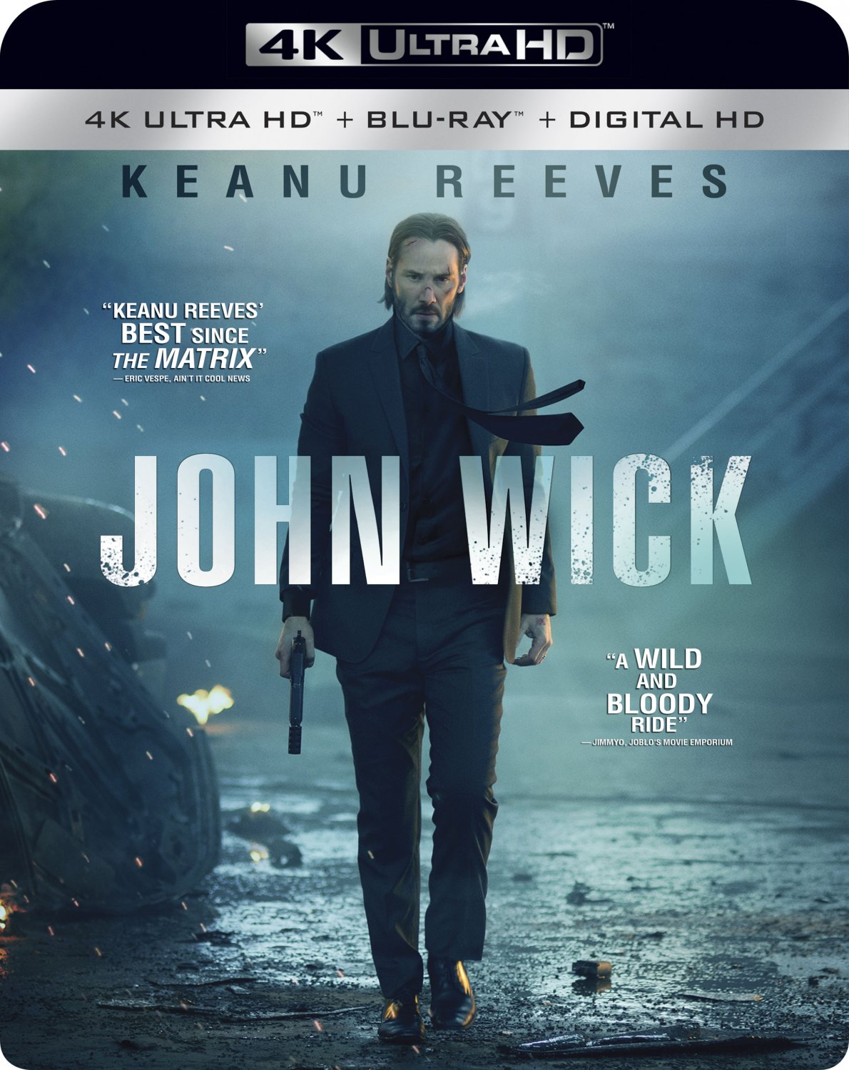 John Wick [4K Ultra HD Blu-ray/Blu-ray] [Includes Digital Copy] [2014]