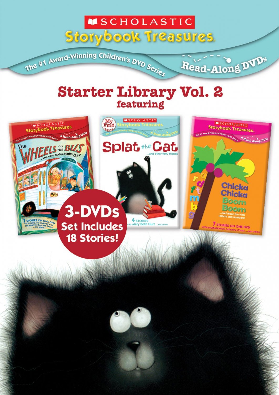 Scholastic Storybook Treasures: Starter Library, Vol. 2 Featuring Splat the Cat [DVD]