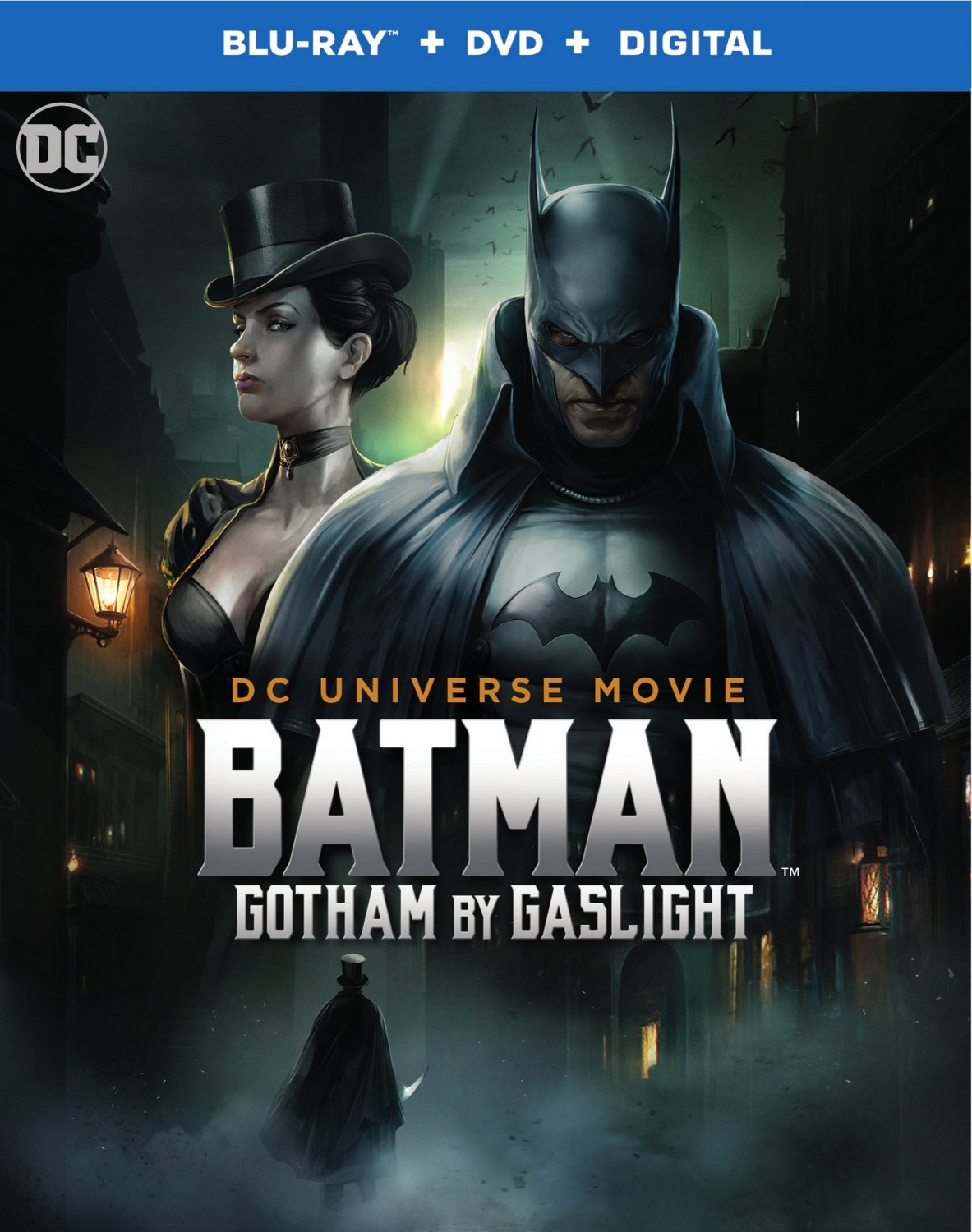 Batman: Gotham by Gaslight [Includes Digital Copy] [Blu-ray/DVD] [2018]