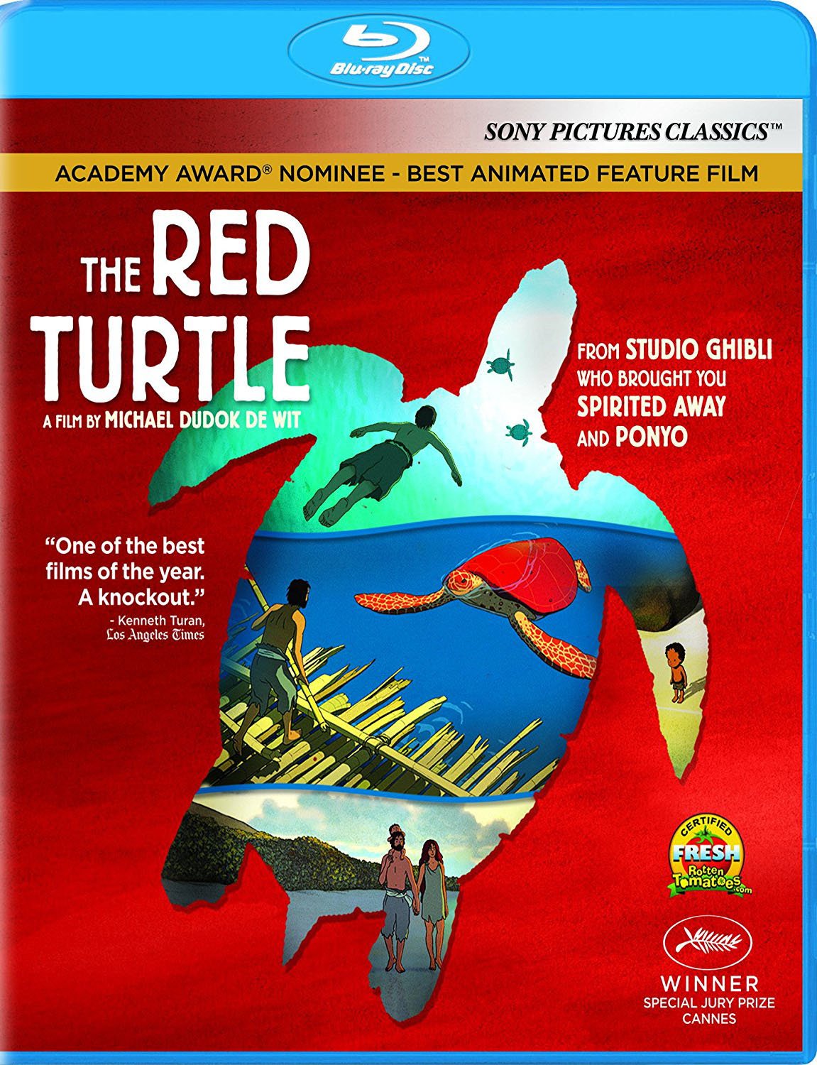 The Red Turtle [Blu-ray] [2016]