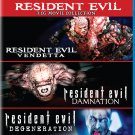 Resident Evil: Damnation/Resident Evil: Degeneration/Resident Evil: Vendetta [Blu-ray]