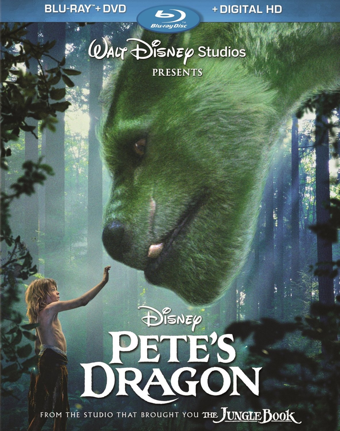 Pete's Dragon [Includes Digital Copy] [Blu-ray/DVD] [2016]